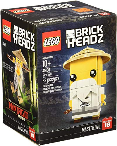 LEGO 41488 Meister Exc Brickheadz Ninjago Maestro Wu, Gold, Weiß