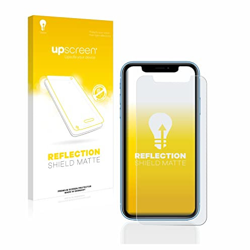 upscreen Entspiegelungs-Schutzfolie für Apple iPhone XR / 11 Displayschutz-Folie Matt [Anti-Reflex, Anti-Fingerprint]
