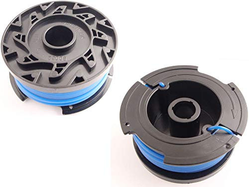 SECURA Bobine de fil 1,6mm (2x) compatible avec Black&Decker ST182320 Débroussailleuse