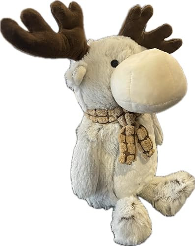 khevga Türstopper Winter Weihnachten für den Boden aus Stoff Winter-Elch