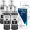 LCL 104 Tinte hoher Kapazität Kompatibel für Epson 104 Schwarz Tintenflasche Multipack für Epson EcoTank ET-1810 ET-2710 ET-2711 ET-2712 ET-2714 ET-2715 ET-2720 ET-2721 ET-2726 ET-2810 (4-Pack)