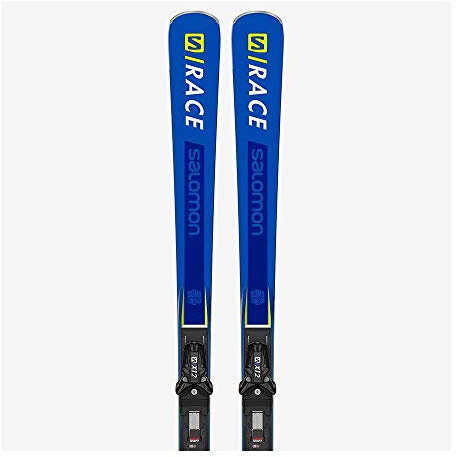 Salomon L40879500 - SKI Set X S/Race Rush GS + X12 TL G 000 000 Blue/Fluo Yellow Gr. 180