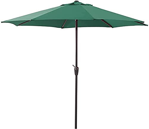 GCSQF Sonnenschirm Gartenschirm Terrassenschirm Gartenschirm für Lawn Deck Patio und Balkon , Regenschirm Outdoor Sun Shade Uv Protective Marktschirm GCSQF210604(Color:Orange;Size:3M)