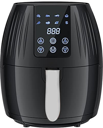XJST Freidora De Aire De Salud, Freidora De Aire con Tecnología De Eliminación De Grasa, Freidora De Aire con Sistema De Circulación De Aire Rápido, para Cocinar por Aceite Saludable Sin Aceite