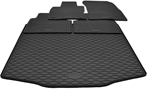 Mattenprofis Gummimatten + Gummi Kofferraumwanne Set kompatibel mit Ford Kuga III ab 07/2019 RKK
