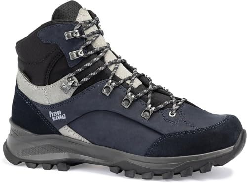 Hanwag Alta Bunion II GTX Herren Wanderschuh Navy/Grau - 7/40.5