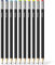 Berlingo Bleistift Set, Zeichenstifte Set, 10 Stück, 3H-3B, vorgespitzt, sechseckig, Helles holz, für das Büro, das Home Office oder die Schule und Uni