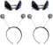 FRCOLOR Antennenkopf Boppers 2 Sets Lustige ?erirdische Antenna Stirnband Alien Brille Festival Partyzubeh?r Außerirdisches Stirnband Und
