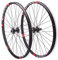 DFNBVDRR Fahrrad-Laufradsatz 26 27.5 29 Zoll Mountainbike-Laufradsatz Scheibenbremse 32 Löcher Felge 120 Klicks Schnellspanner MTB-Laufrad Für 7-12 Gang Kassette (Color : Black, Size : 29inch)