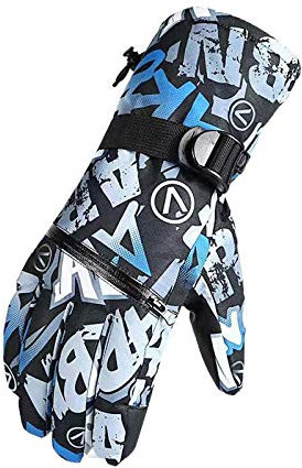 Gants à écran Tactile Gants de Sport Coupe-Vent Gants de Cyclisme Gants d'hiver Hommes Femmes Gants de Travail d'hiver Gants d'hiver à Doigts complets Gants d'hiver Hommes Chauds Imperméables Gants