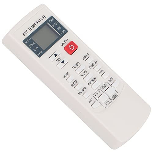 VINABTY Mando a distancia para acondicionador de aire YKR-H/102E, sustituye a YKR-H/102E, mando a distancia para acondicionador de aire AUX AC A/C YKR-H/002E YKR-H/006E YKR-H/101E