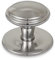 Polished Stainless Steel Mushroom Centre Door Knob Pull Front Door