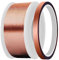 Xiatiaosann Filo smaltato 24AWG, filo di rame smaltato diametro 0,5mm 150g 85 m 0,05mm Filo isolato resistente alle alte temperature 155 ℃ per motori elettrici con nastro per alte temperature da 10mm
