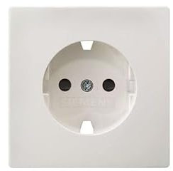 Tapa de enchufe schuko blanco Siemens Delta Style BJC 5UH12724WH