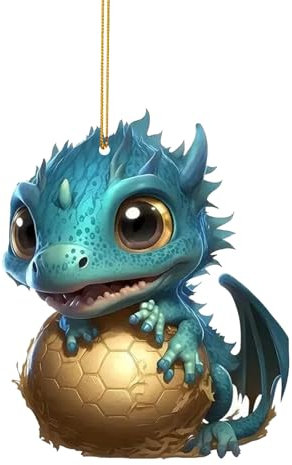 Weihnachts Deko Dinosaur Anhänger Weihnachten Dackel 2D Acryl Lustige Weihnachtskugel Katze Cute Deko Christmas Ornaments Tree Decorations Weihnachtsbaum Schmukdeko Tannenbaumschmuck