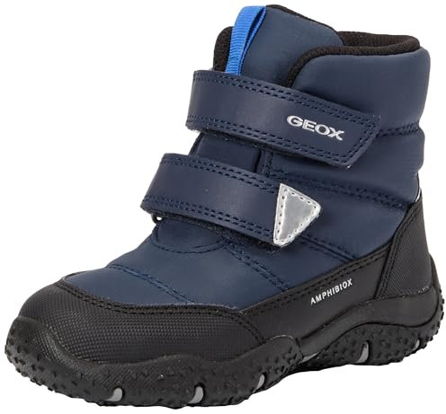 Geox B Baltic Boy B ABX B, Scarpone da Neve, Navy/Royal, 27 EU