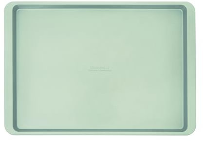KitchenAid Teglia antiaderente in acciaio alluminato, 33 x 45,7 cm, lavabile in lavastoviglie, pistacchio
