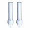 YinzPlus Pack de 2 Ra 90 G24D-1 G24D-2 G24D-3 LED Bombilla 5,75 pulgadas 12 Watt Blanco Frío 6000K 1200 Lúmenes Enchufar 2 Clavija PLC Lámpara LED Bombilla Compacta G24 LED Tubo Luz
