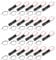sourcing map Battery Holder Box 1 x AAA, 1 Slots 5.51 Wire Lead for AAA-Batteries Holder Box Container, 20Pcs