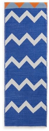 CODELLO Weicher Schal in schmalem Format mit gewebtem Zickzack-Muster