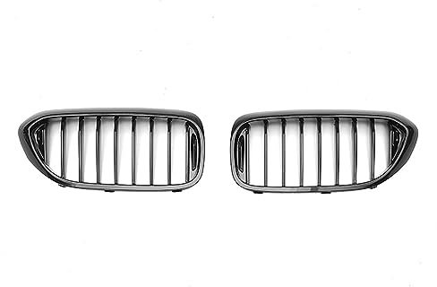 RGHDEHD Frontschürze Vent Grille für BMW 5 Series G30 2015 2016 2017 2018, Außen Trim Ansauggrill Upgrade Ersatz Auto Zubehör.
