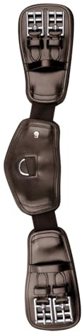 WALDHAUSEN Lederkurzgurt Elastik braun, 75 cm