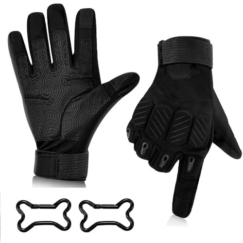 JNEYVIC Gants Tactique Militaire Gants Tactiques Unisexe Ecran Tactile Scooter Motocross Respirant avec Protection Gant Scooter pour VTT, Chasse, Randonné, Escalade