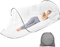 mizikuu Moustiquaire Voyage Pliable, Moustiquaire Pop Up pour Lit Simple Einstellbare Größe Tente Portable de Voyage avec Sac De Rangement pour Adulte Enfant Camping Chambre à Coucher