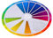 OSALADI Creative Color Wheel Chart Colour Mixing Guide for Artists Students Hobbyists Easy to Use Colour Guide with Shades Tints and Definitions of Color Terms for Crafting