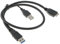 USB 3.0 A Macho Micro USB 3.0 Y Cable para Disco Duro Externo Toshiba Unidad