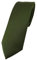 TigerTie Cravate fine unie - Largeur de la cravate : 5,5 cm, Vert olive., Taille Unique