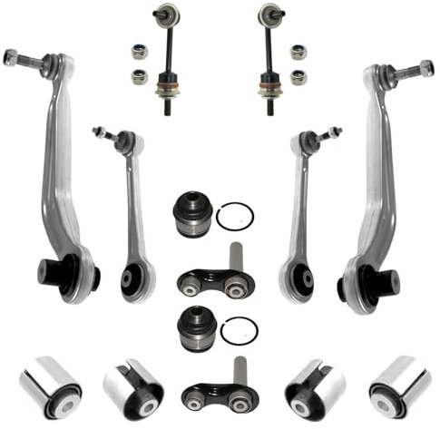 14 Querlenker Satz Hinterachse oben hinten vorn für BMW 5 E60 E61 für BMW 6 E63 E64