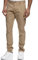 Indicode Herren Cherry Chinohose Stretchhose | Chino Herrenhose Stretch Stoffhose Cornstalk, 32/32