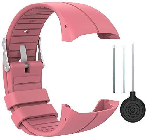 Tyogeephy Armband kompatibel mit Polar M400/M430, Weiche Silikon Sport Ersatz Armband für Polar M400/M430 Watch