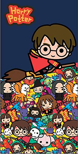 Harry Potter - Comic - Mikrofaser-Handtuch 70x140 cm - Kinder Strandtuch