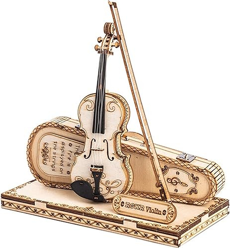 Rokr 3D Houten Puzzel Violin Capriccio TG604K