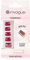 Invogue Wine Red Square Nails (24 Pieces)