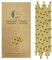 100% Biodégradables Pailles en Papier Bambou Jaune, 100 Pièces Pailles Jetables Yellow Bamboo Printed pour Cocktail, Café, Jus