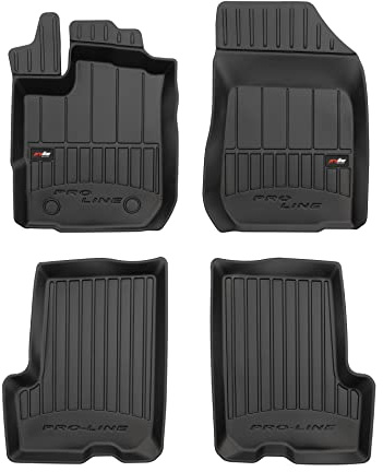 ProLine 3D Automatten kompatibel mit DACIA Logan II MCV 2013-2020 Passgenau aus Gummi | Premium Fußmatten Set | Langlebiges TPE-Material | Höhere Bestellungen