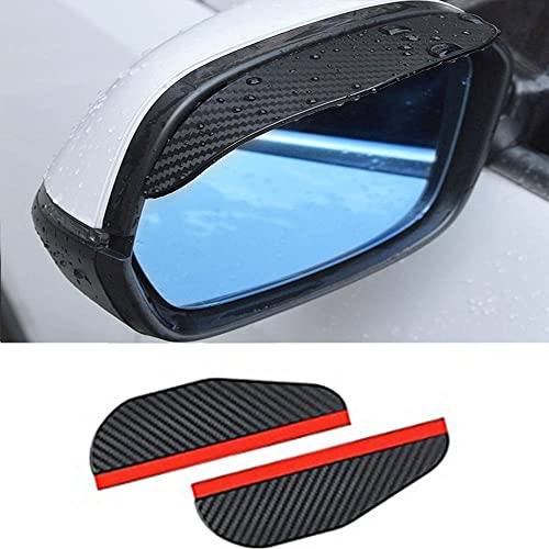 EBILUN 1 Paar Spiegel Regenvisier Augenbrauen Seitenspiegel Visier Regenschutz Universal Auto Rückspiegel Regenschutz Auto Zubehör Seitenspiegel Abdeckung