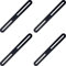 Soportes de Placa Plana Pletinas De Acero Ajustables Esquina Planos De FijacióN De Metal Plano - 4pcs 215x24x3mm Corner Brace con agujero ranurado Pata de montaje Reparación Fijación estante mueble