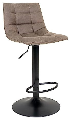 House Nordic Middelfart Barhocker 2er-Set 2er-Set - 43x43x88-108 cm Hellbraun