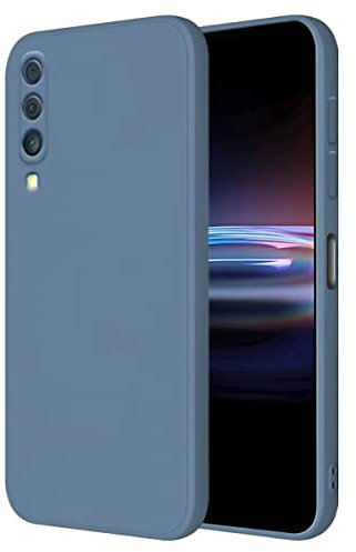 HONLEN Coque pour Samsung Galaxy A50 / A50S / A30S Protection Étui, (6.4 inches) Liquide TPU Silicone Case Anti Rayures Ultra Mince Souple Cover en Silicone Gris Lavande