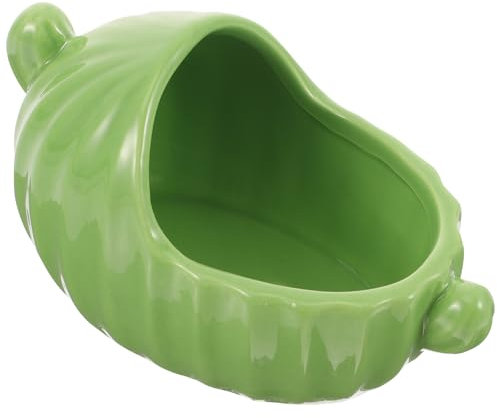 PRETYZOOM Hamster Bathtub Small Animal Sand Bath Container Guinea Pig Toilet Guinea Pig Bath Holder Washable Potty Pads Guinea Pig Hide Hamster Hide Pet Cooling Nest Cactus Bath Tub Ceramics