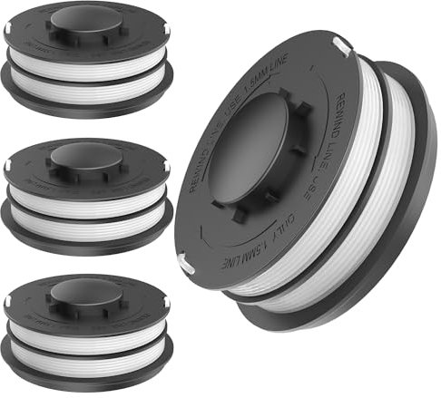 TRUSTLIONTEK fadenspule, 3405685 Ersatzspule,für EINHELL Rasentrimmer GC-ET 4530 Set (4 Stück)