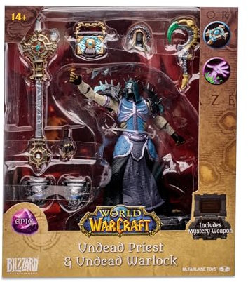Mcfarlane World of Warcraft Undead Epic Figur, 15 cm
