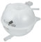 A ABSOPRO Depósito de Expansión de Agua de Refrigerante, Botella de Recuperación de Expansión de Refrigerante de Motor Con Sensor No.6Q0121407 para Skoda Fabia 01-08 Blanco, 1 Unidad