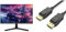 KOORUI 24 Inch Computer Monitor - FHD 1080P Gaming Monitor 165Hz VA 1ms, AdaptiveSync Technology & BENFEI [VESA Certified] DisplayPort to DisplayPort 1.8 Meter Cable, DP to DP Male to Male Cable