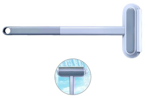 Window Cleaning Equipment, Shower Squeegee, 3 in 1 Extendable Window Cleaner Tool, Window Squeegee for Car, Floor, Sofa, Screen Window, Carpet, Indoor or Outdoor Window