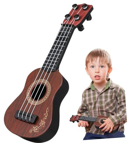 VICASKY 4 Stück Mini-Ukulele Coco-Gitarre für Kinder aufblasbare Ukulele Kinderspielzeug kinderinstrumente Spielzeuge Spielzeug Modelle von Musikinstrumenten Kinder-Ukulele-Spielzeug